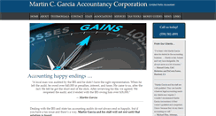 Desktop Screenshot of martincgarciacpa.com